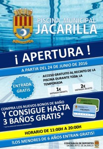 Cartel Piscina 2015