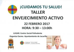 TALLER DE ENVEJECIMIENTO ACTIVO